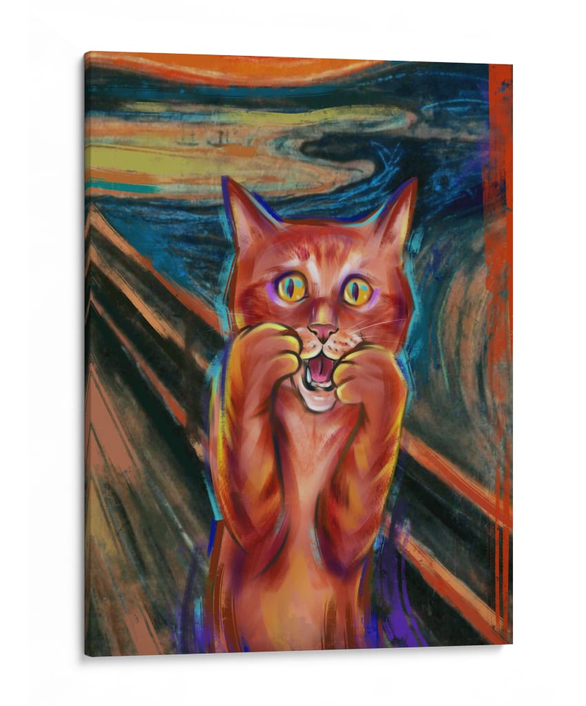 El Grito del Felino - Sae Art | Cuadro decorativo de Canvas Lab