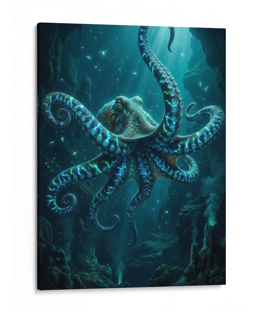 Brillo del Abismo - Puffy Design | Cuadro decorativo de Canvas Lab