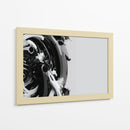Reloj en close up, solo engranes - DIEGO D L | Cuadro decorativo de Canvas Lab