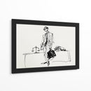 Trabajo de oficina en solitario - DIEGO D L | Cuadro decorativo de Canvas Lab