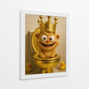 Flor Imperial - Puffy Design | Cuadro decorativo de Canvas Lab