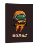 Houston, Tenemos un Problema... ¡Soy una Hamburguesa! - Puffy Design | Cuadro decorativo de Canvas Lab