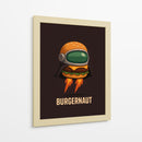 Houston, Tenemos un Problema... ¡Soy una Hamburguesa! - Puffy Design | Cuadro decorativo de Canvas Lab