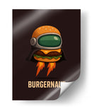 Houston, Tenemos un Problema... ¡Soy una Hamburguesa! - Puffy Design | Cuadro decorativo de Canvas Lab