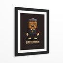 Una Advertencia Stark Sobre la Duración de la Batería - Puffy Design | Cuadro decorativo de Canvas Lab