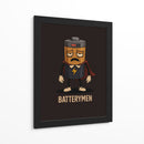 Una Advertencia Stark Sobre la Duración de la Batería - Puffy Design | Cuadro decorativo de Canvas Lab