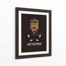 Una Advertencia Stark Sobre la Duración de la Batería - Puffy Design | Cuadro decorativo de Canvas Lab