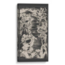 Vista De Pájaros Chinos En Gris I - Vision Studio | Cuadro decorativo de Canvas Lab