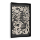 Vista De Pájaros Chinos En Gris I - Vision Studio | Cuadro decorativo de Canvas Lab