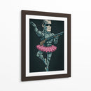 Hasta la vista, baby (versión tutú) - Puffy Design | Cuadro decorativo de Canvas Lab