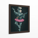 Hasta la vista, baby (versión tutú) - Puffy Design | Cuadro decorativo de Canvas Lab