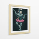 Hasta la vista, baby (versión tutú) - Puffy Design | Cuadro decorativo de Canvas Lab
