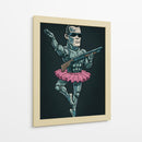 Hasta la vista, baby (versión tutú) - Puffy Design | Cuadro decorativo de Canvas Lab