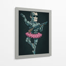 Hasta la vista, baby (versión tutú) - Puffy Design | Cuadro decorativo de Canvas Lab