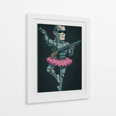Hasta la vista, baby (versión tutú) - Puffy Design | Cuadro decorativo de Canvas Lab