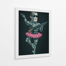 Hasta la vista, baby (versión tutú) - Puffy Design | Cuadro decorativo de Canvas Lab