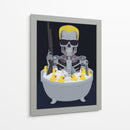 Bañito de fuego y jabón - Puffy Design | Cuadro decorativo de Canvas Lab