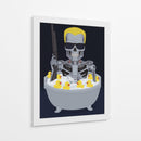 Bañito de fuego y jabón - Puffy Design | Cuadro decorativo de Canvas Lab