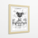 Pensando en - Puffy Design | Cuadro decorativo de Canvas Lab