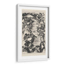 Vista De Pájaros Chinos En Gris Ii - Vision Studio | Cuadro decorativo de Canvas Lab