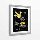 Plátano sin censura - Puffy Design | Cuadro decorativo de Canvas Lab