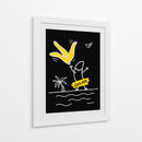 Plátano sin censura - Puffy Design | Cuadro decorativo de Canvas Lab