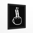 Mi contraseña más segura - Puffy Design | Cuadro decorativo de Canvas Lab