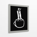 Mi contraseña más segura - Puffy Design | Cuadro decorativo de Canvas Lab