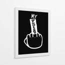 Mi contraseña más segura - Puffy Design | Cuadro decorativo de Canvas Lab