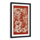 Vista De Pájaros Chinos En Rojo I - Vision Studio | Cuadro decorativo de Canvas Lab