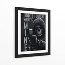 ¡Es mi lápiz! ¡Ni lo toques! - Puffy Design | Cuadro decorativo de Canvas Lab