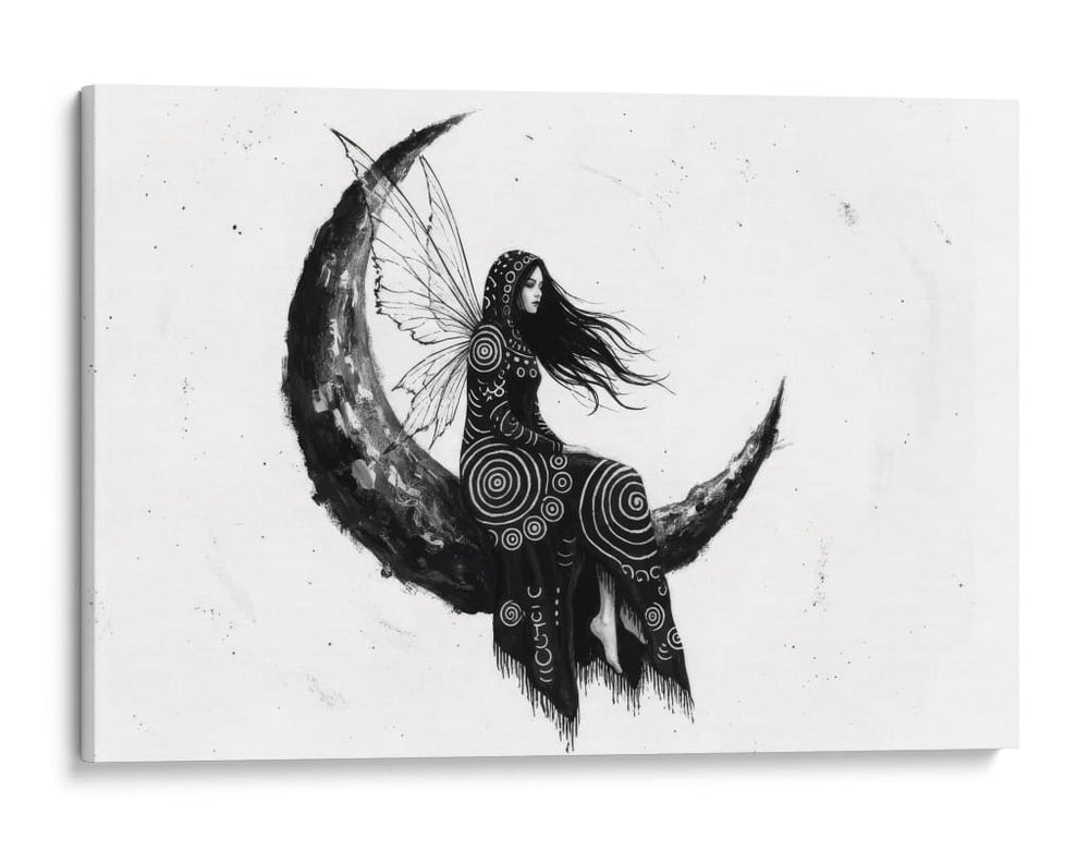 Bruja Lunar - Miauch | Cuadro decorativo de Canvas Lab