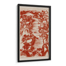 Vista De Pájaros Chinos En Rojo Ii - Vision Studio | Cuadro decorativo de Canvas Lab