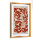 Vista De Pájaros Chinos En Rojo Ii - Vision Studio | Cuadro decorativo de Canvas Lab