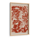 Vista De Pájaros Chinos En Rojo Ii - Vision Studio | Cuadro decorativo de Canvas Lab