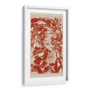 Vista De Pájaros Chinos En Rojo Ii - Vision Studio | Cuadro decorativo de Canvas Lab