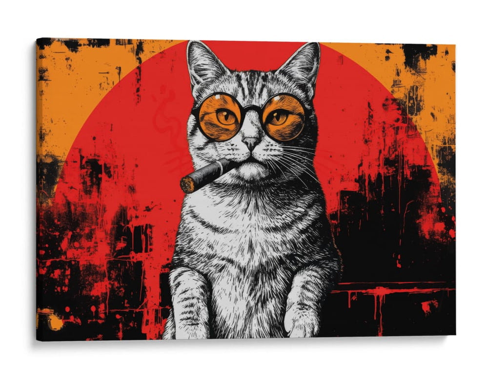 Es un gato - Miauch | Cuadro decorativo de Canvas Lab