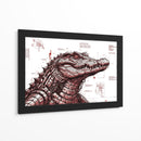 Cocodrilo Deluxe - Miauch | Cuadro decorativo de Canvas Lab