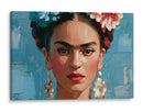 Frida en oleo - DIEGO D L | Cuadro decorativo de Canvas Lab