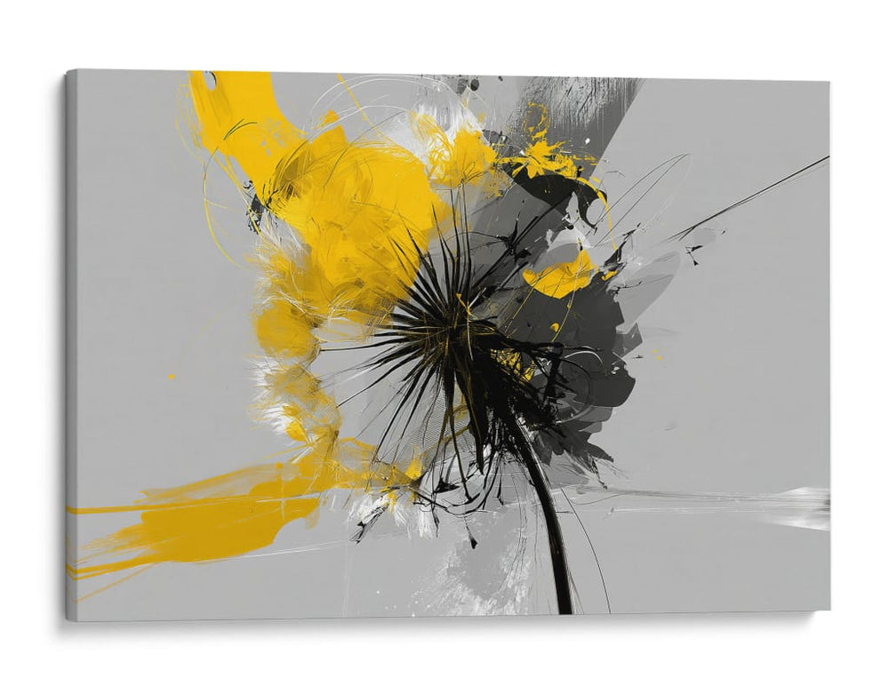 Explosiones amarillas en dientes de león - DIEGO D L | Cuadro decorativo de Canvas Lab