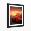 Furia al Atardecer - Sae Art | Cuadro decorativo de Canvas Lab