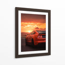 Furia al Atardecer - Sae Art | Cuadro decorativo de Canvas Lab