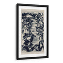 Vista De Pájaros Chinos En Navy Ii - Vision Studio | Cuadro decorativo de Canvas Lab