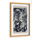 Vista De Pájaros Chinos En Navy Ii - Vision Studio | Cuadro decorativo de Canvas Lab