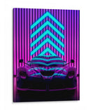 El Ápex Neon: Ferrari - Sae Art | Cuadro decorativo de Canvas Lab