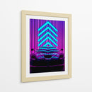 El Ápex Neon: Ferrari - Sae Art | Cuadro decorativo de Canvas Lab