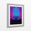 El Ápex Neon: Ferrari - Sae Art | Cuadro decorativo de Canvas Lab