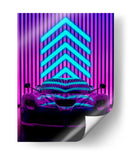 El Ápex Neon: Ferrari - Sae Art | Cuadro decorativo de Canvas Lab
