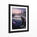 Mirada al Atardecer: Lamborghini - Sae Art | Cuadro decorativo de Canvas Lab