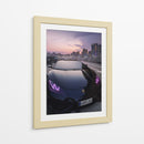 Mirada al Atardecer: Lamborghini - Sae Art | Cuadro decorativo de Canvas Lab